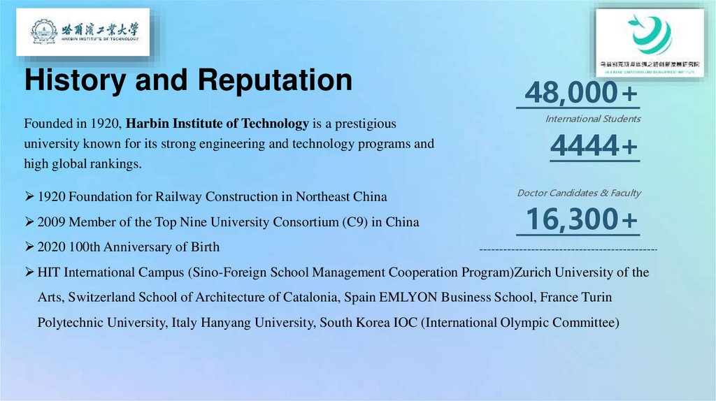 History and Reputation