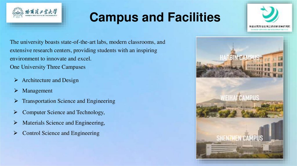 Campus and Facilities