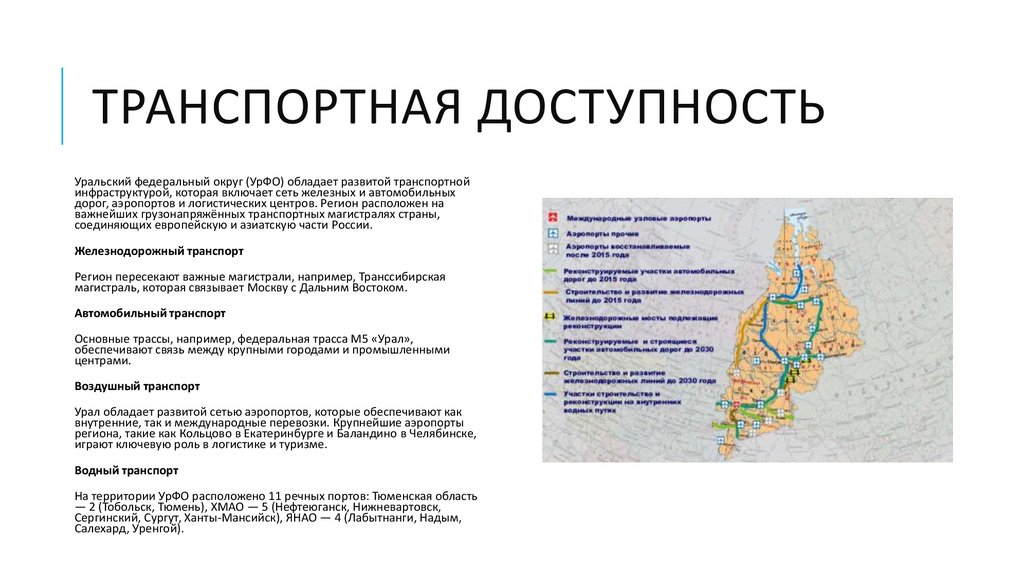 Транспортная доступность