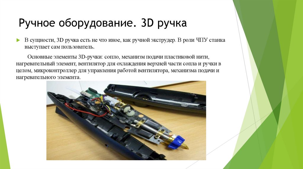 Ручное оборудование. 3D ручка