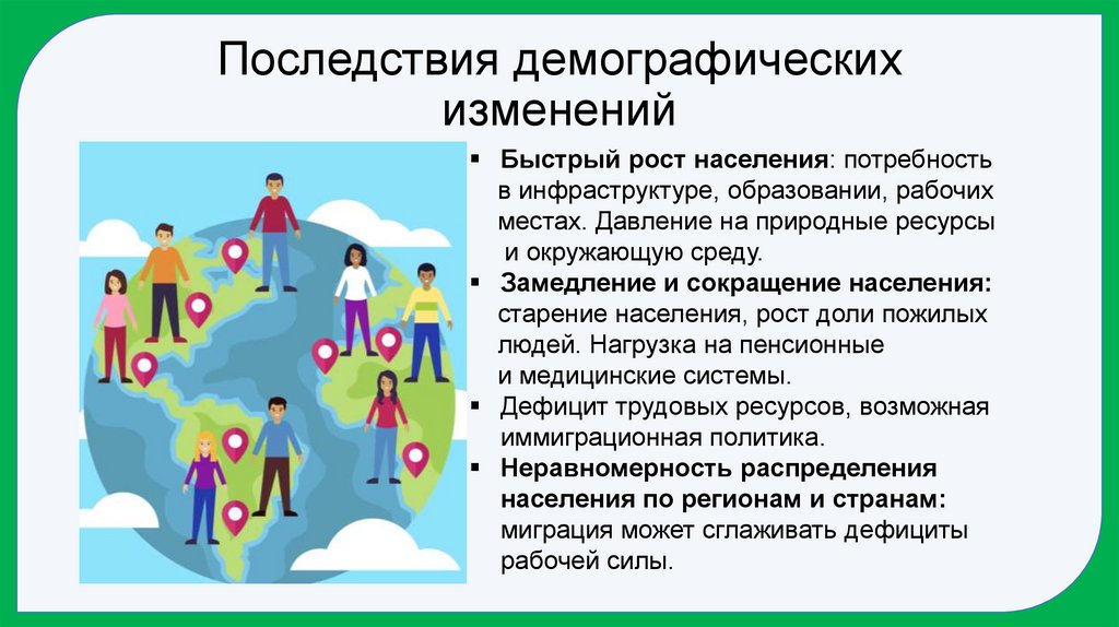 Последствия демографических изменений