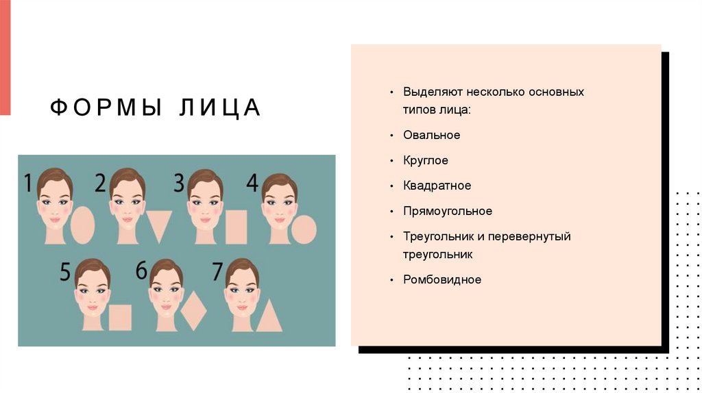 Формы лица