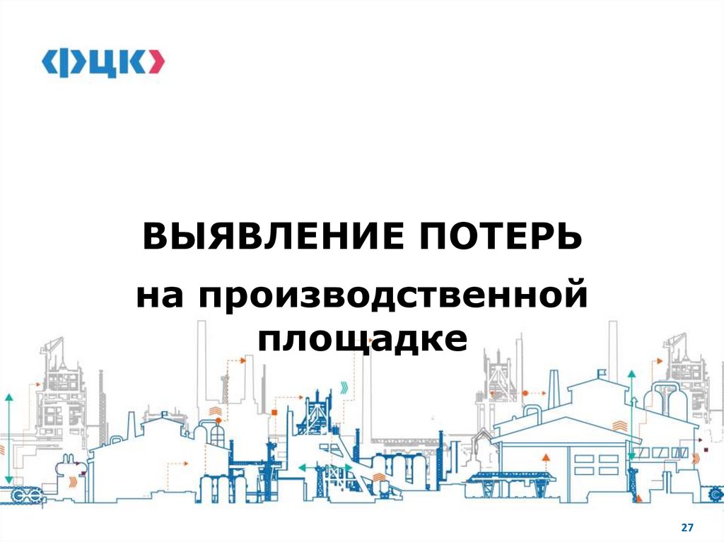 ВЫЯВЛЕНИЕ ПОТЕРЬ на производственной площадке
