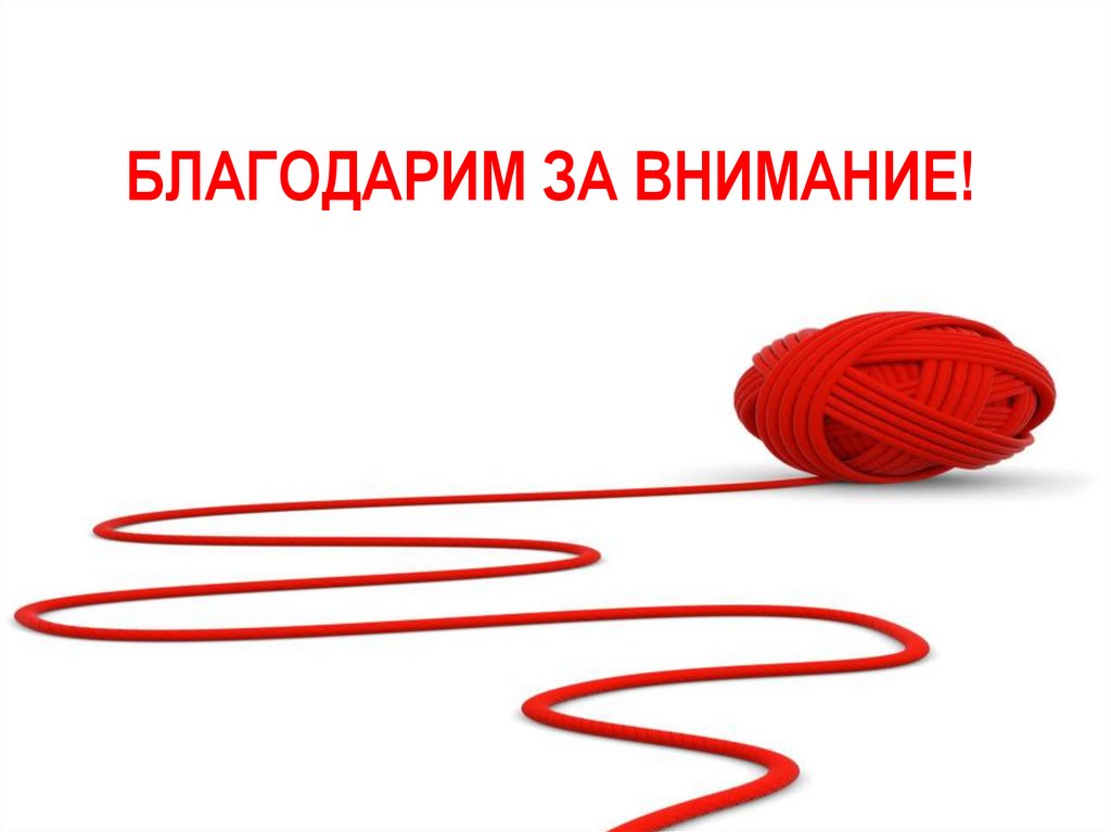 Благодарим за внимание!