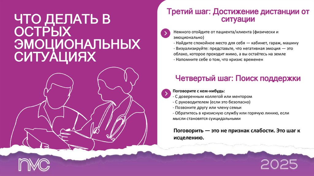ЧТО ДЕЛАТЬ В ОСТРЫХ ЭМОЦИОНАЛЬНЫХ СИТУАЦИЯХ