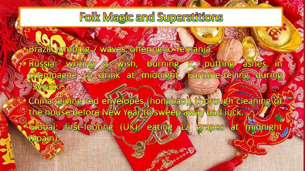 Folk Magic and Superstitions