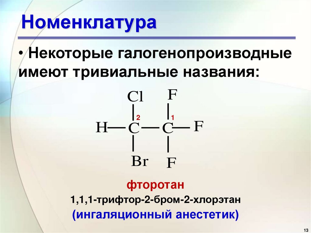 Номенклатура