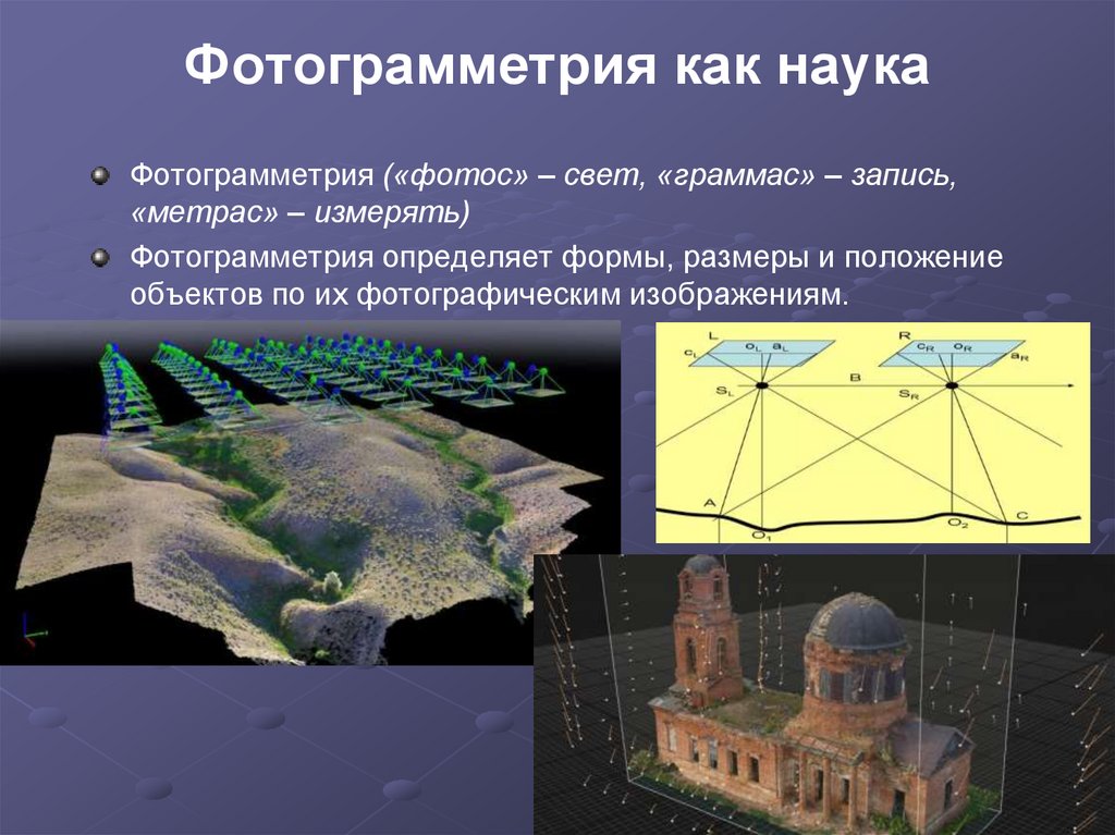 Фотограмметрия как наука