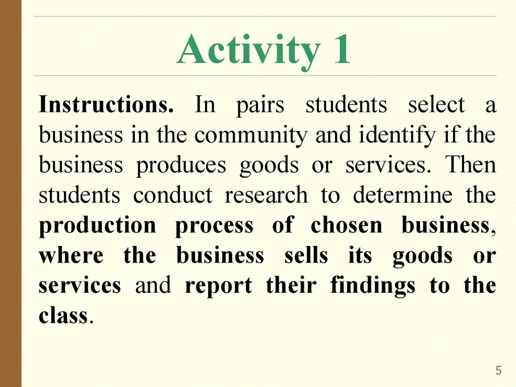 Activity 1