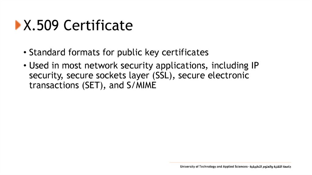 X.509 Certificate