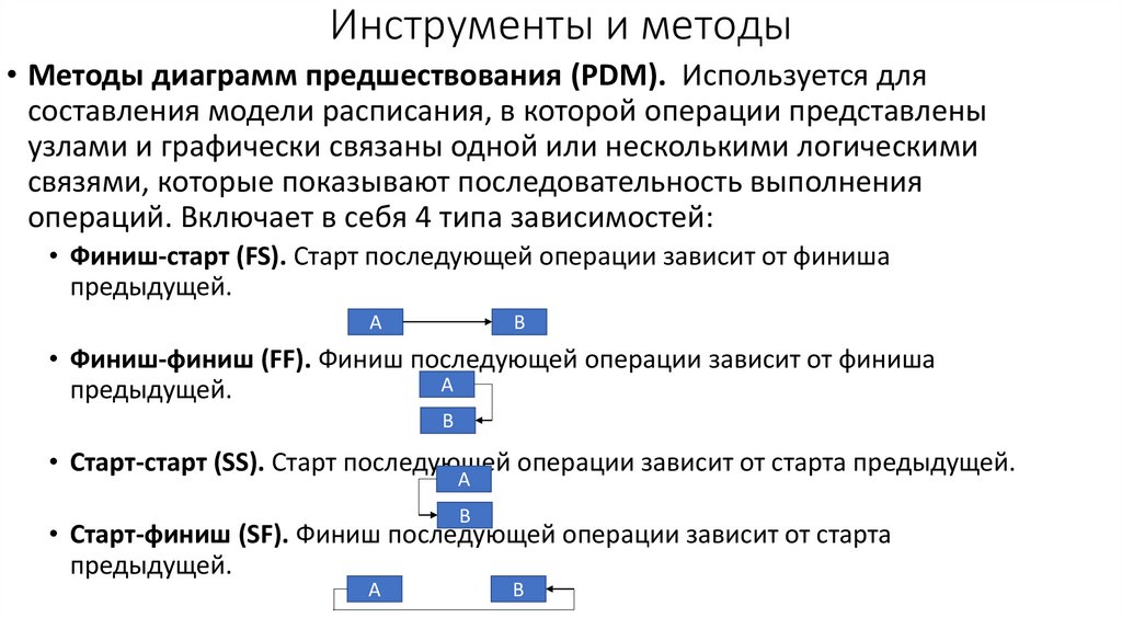 Инструменты и методы