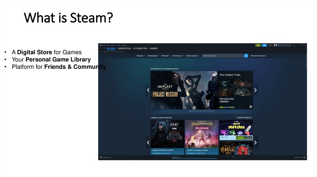 What is Steam?