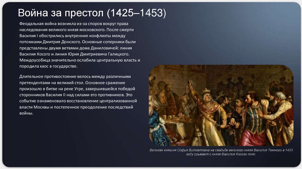 Война за престол (1425–1453)
