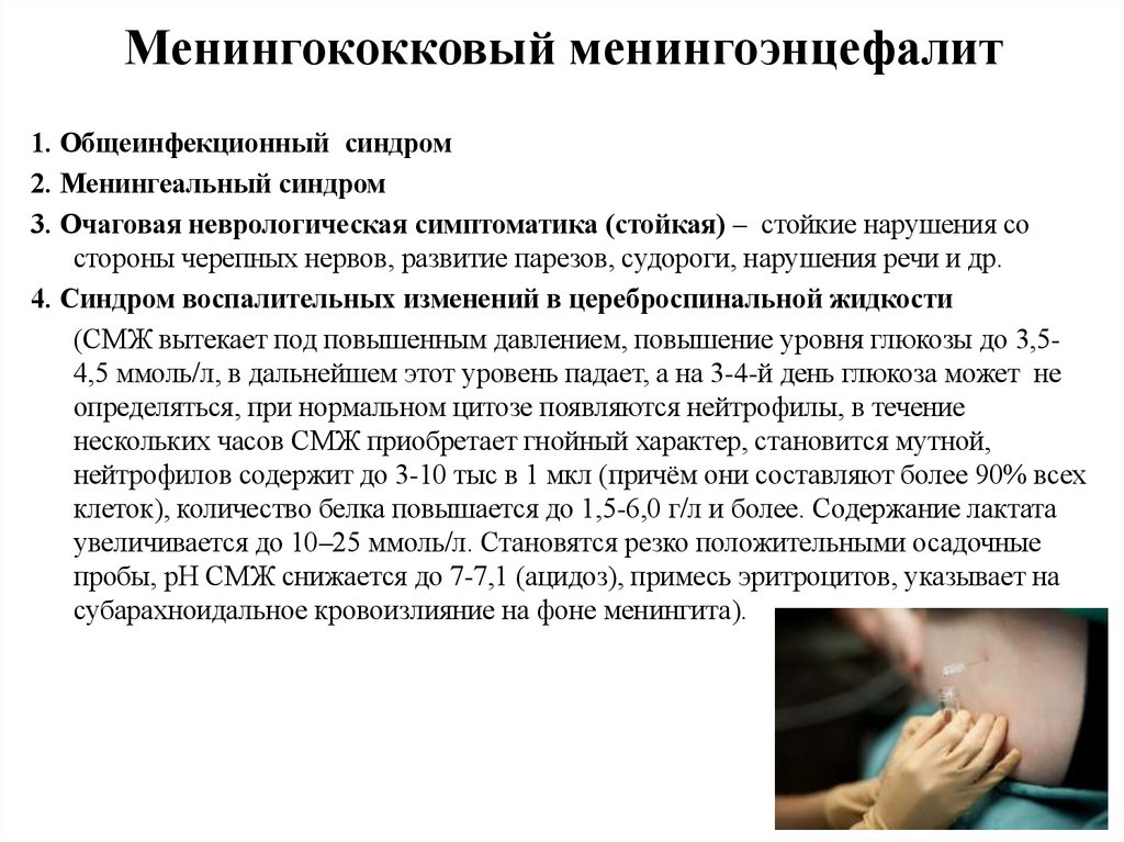 Менингококковый менингоэнцефалит