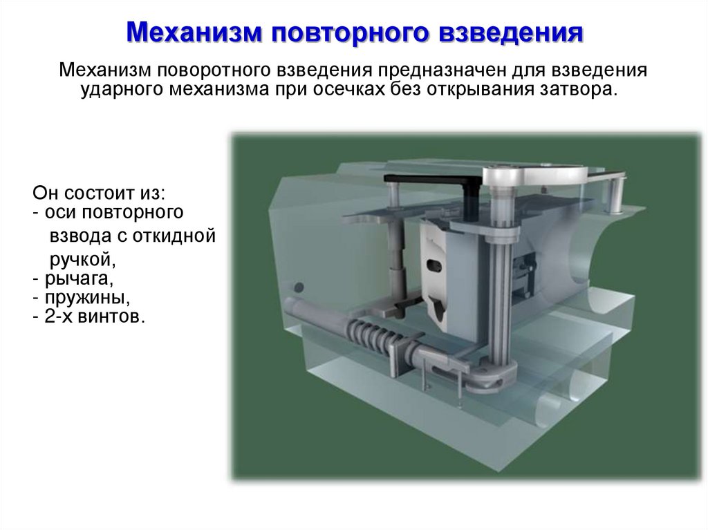 Механизм повторного взведения