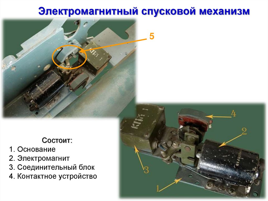 Электромагнитный спусковой механизм