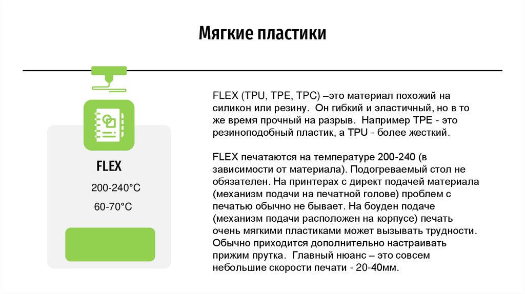 Мягкие пластики