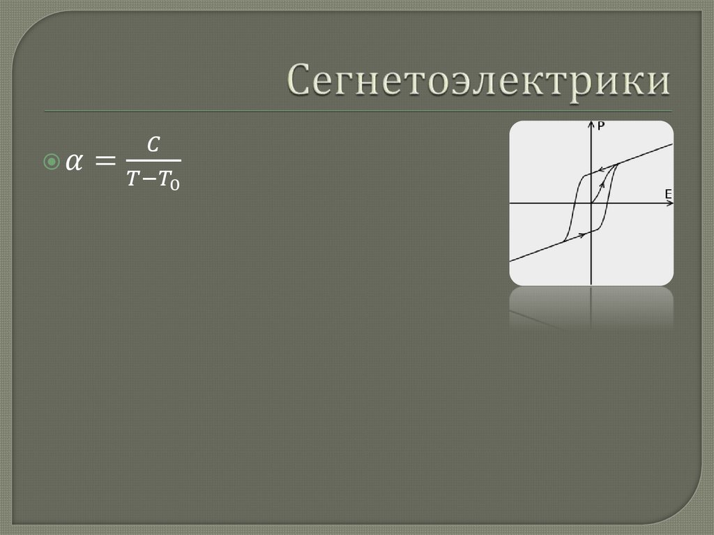 Сегнетоэлектрики