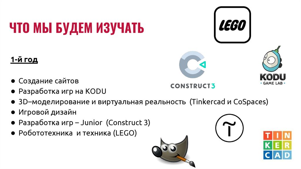 ЧТО МЫ БУДЕМ ИЗУЧАТЬ