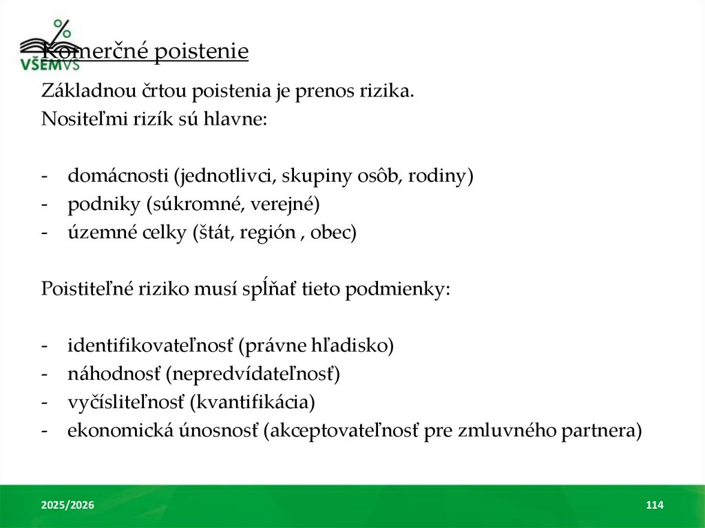 Komerčné poistenie