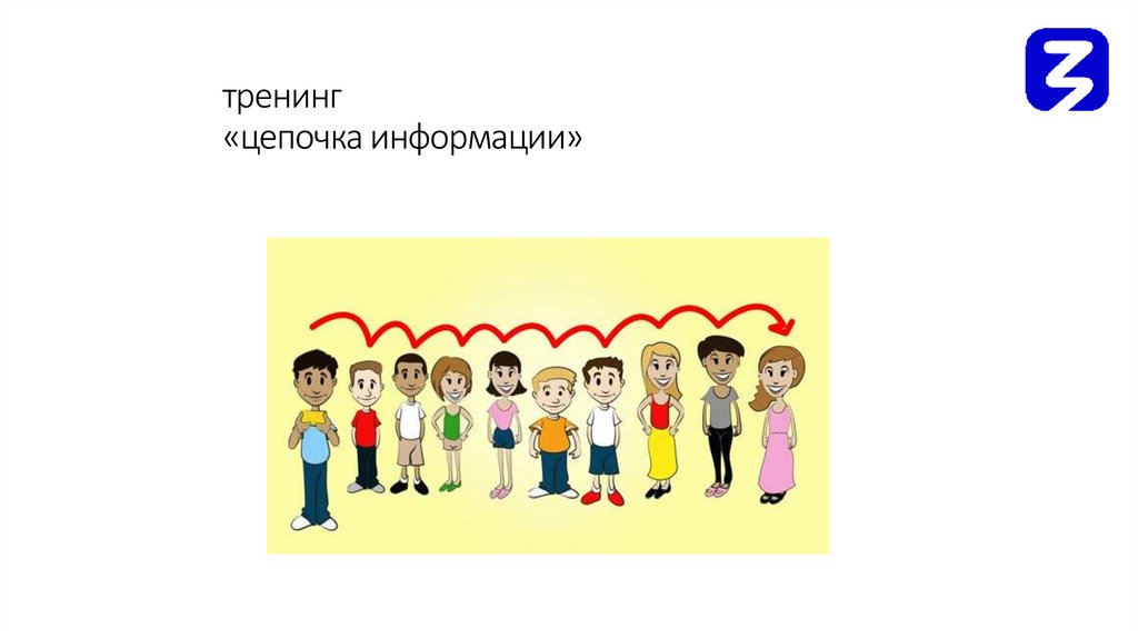 тренинг «цепочка информации»