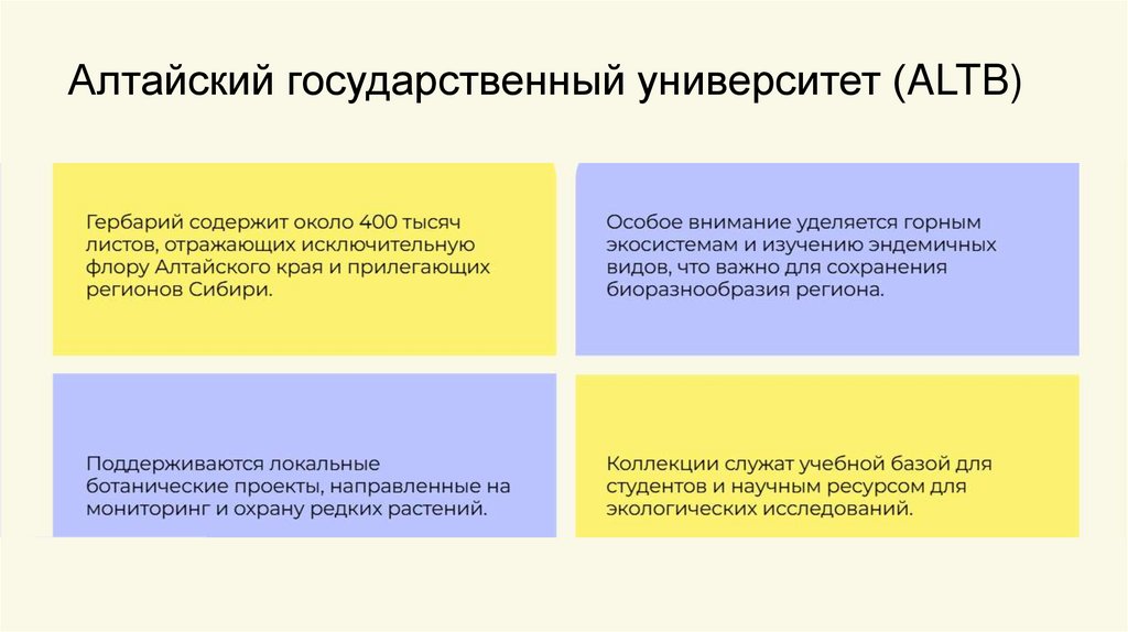 Алтайский государственный университет (ALTB)