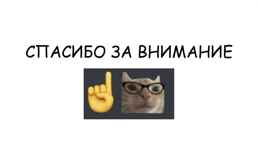 СПАСИБО ЗА ВНИМАНИЕ