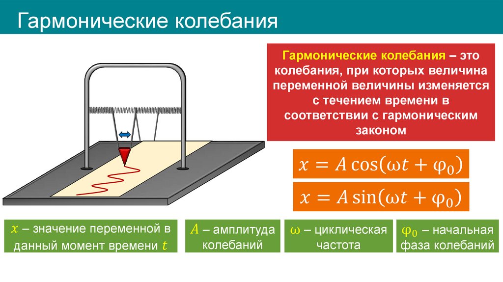 Гармонические колебания