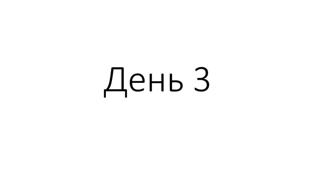День 3