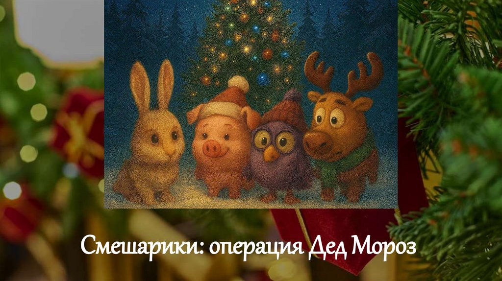Смешарики: операция Дед Мороз