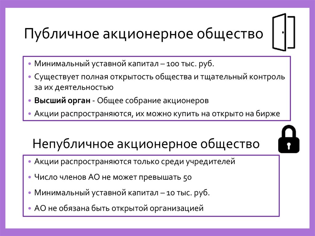 Публичное акционерное общество