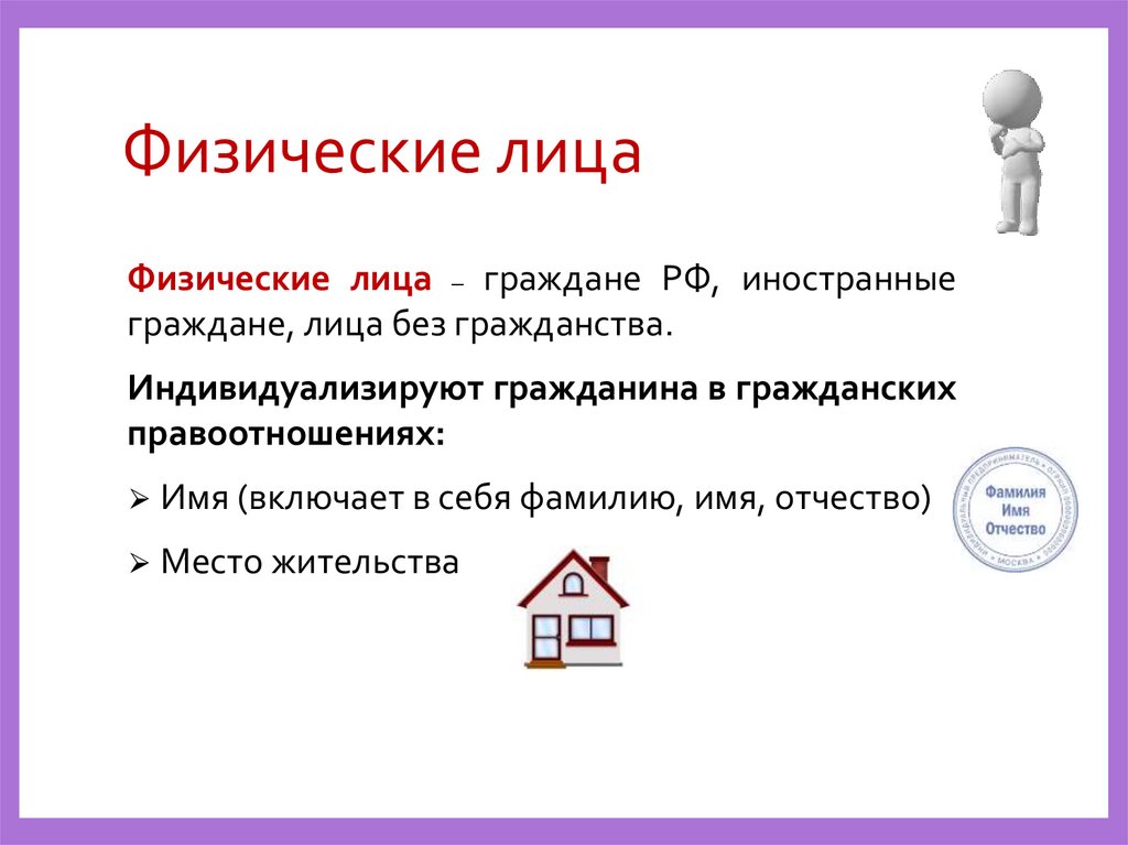 Физические лица