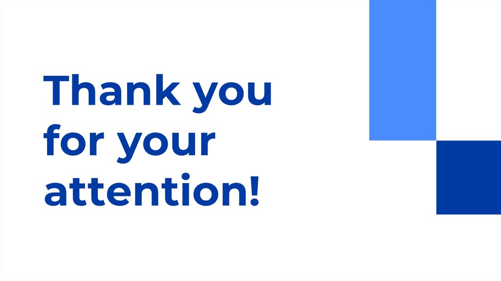 Thank you for your attention!