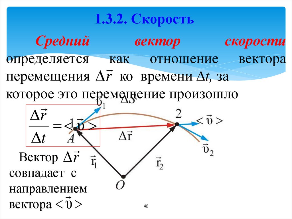 1.3.2. Скорость