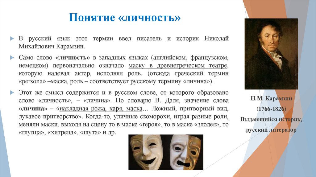 Понятие «личность»