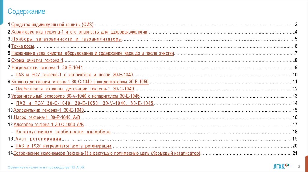 Содержание
