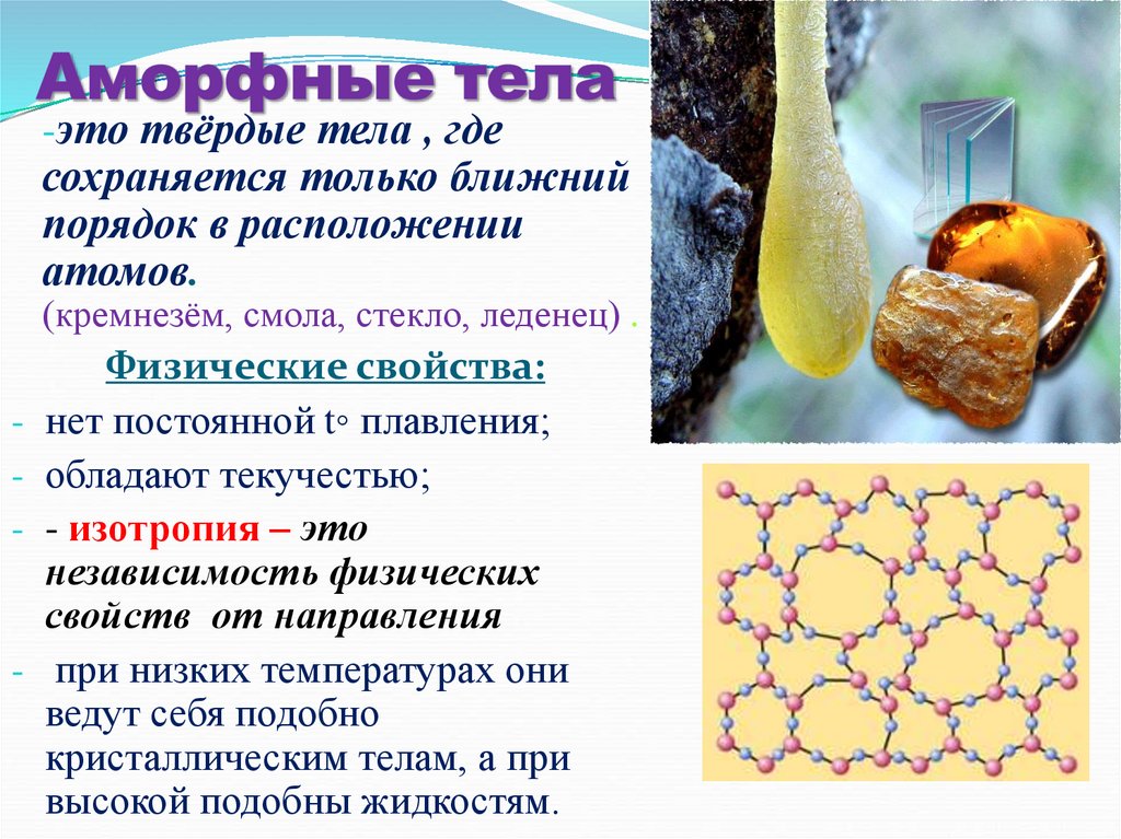 Аморфные тела