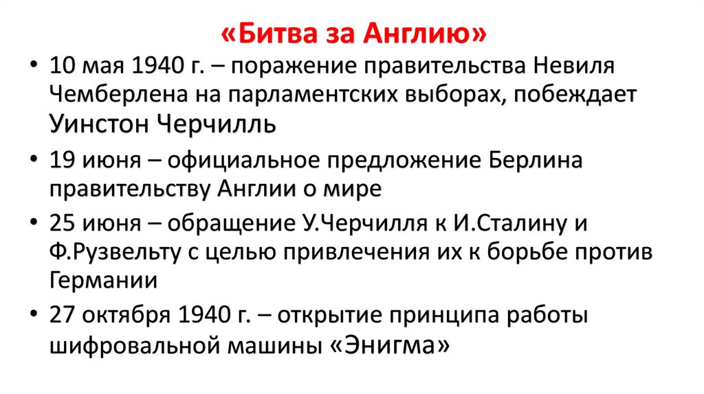 «Битва за Англию»