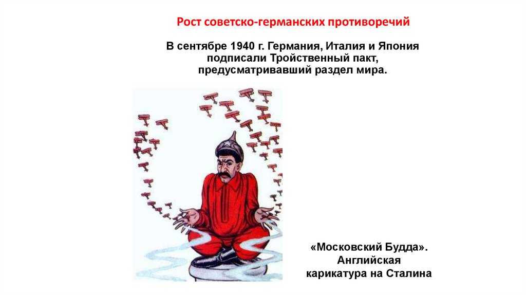 Рост советско-германских противоречий