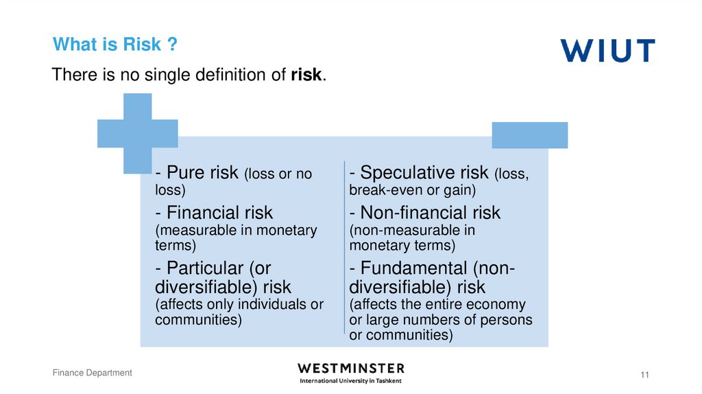 What is Risk ?