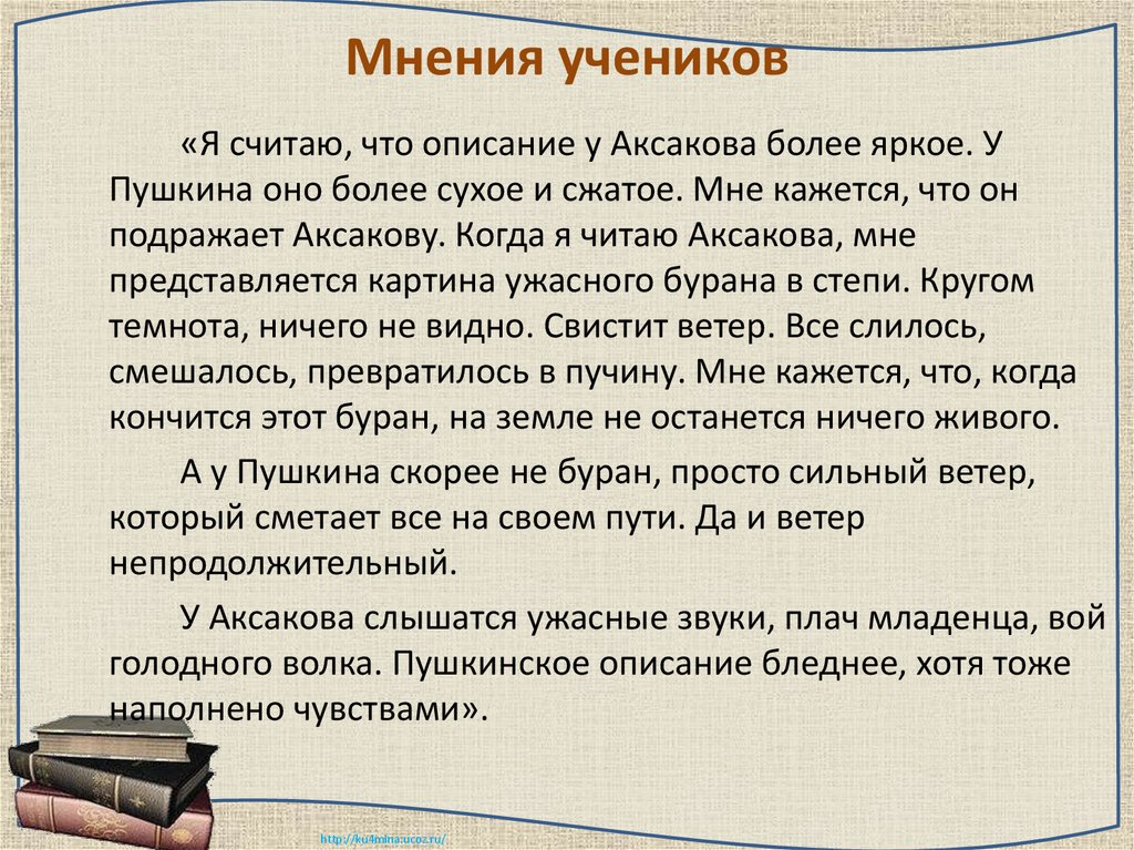 Мнения учеников