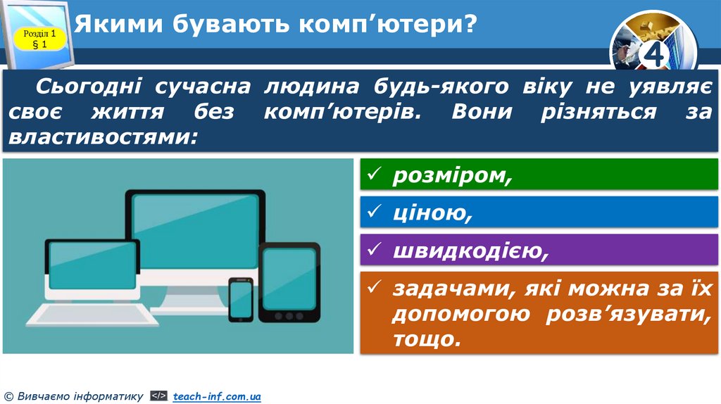 Якими бувають комп’ютери?