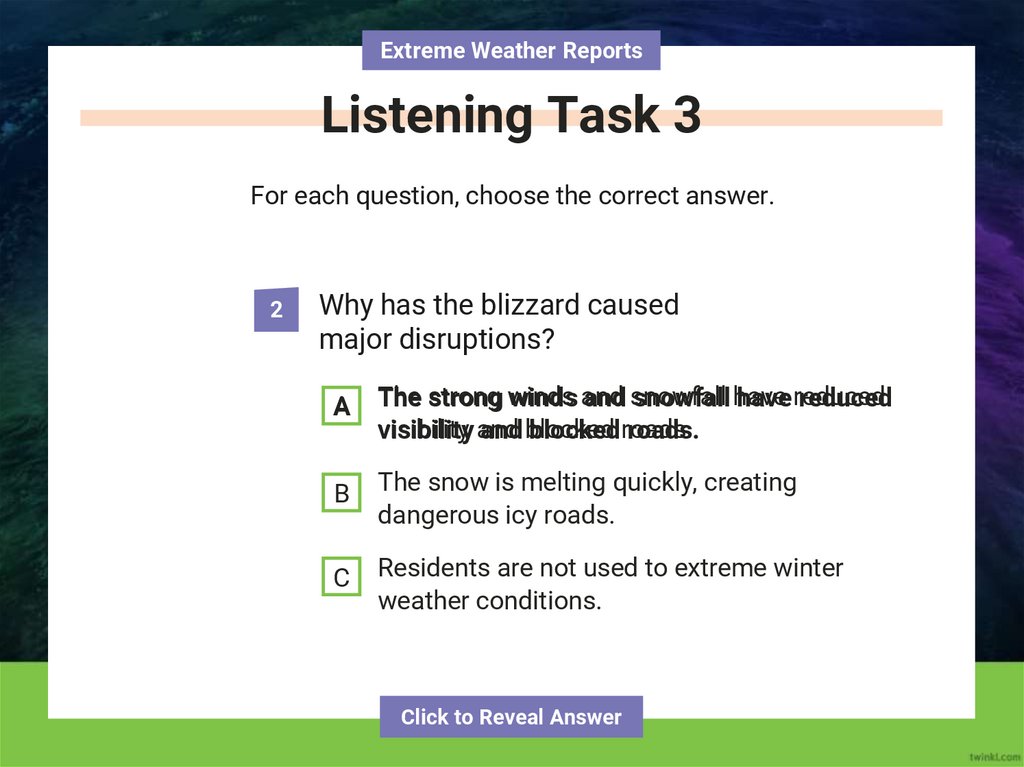 Listening Task 3
