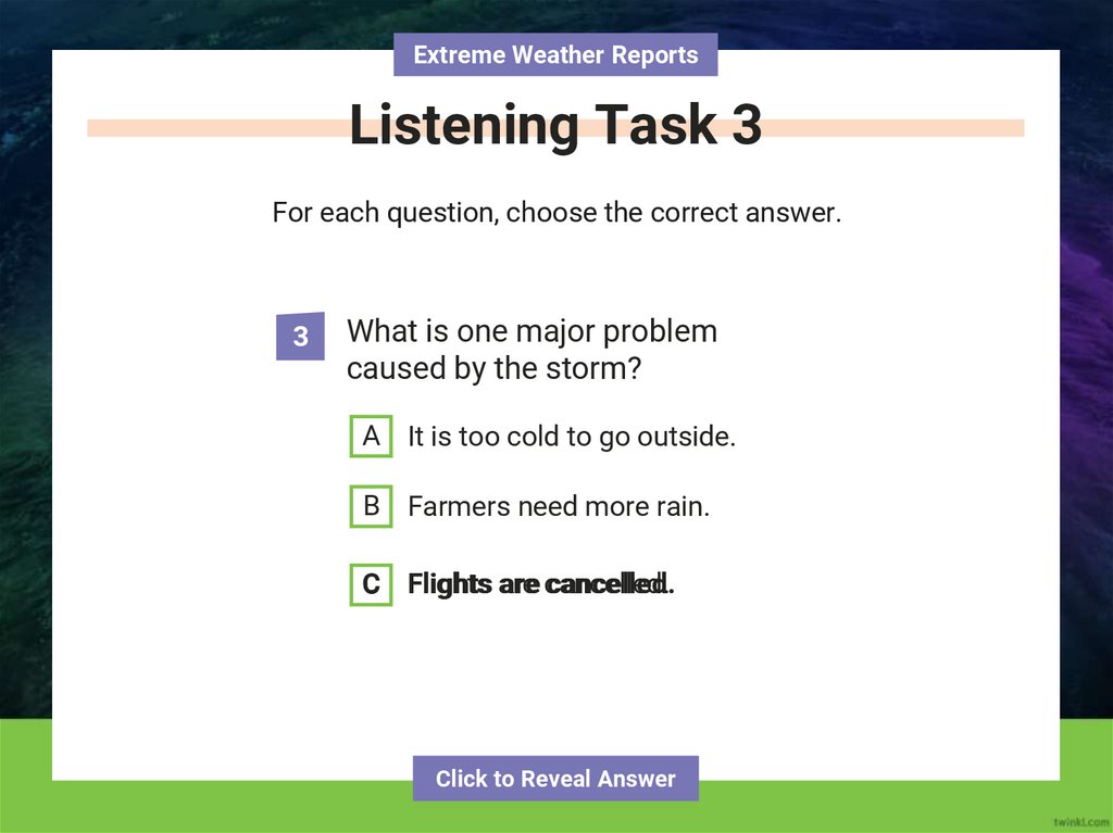 Listening Task 3