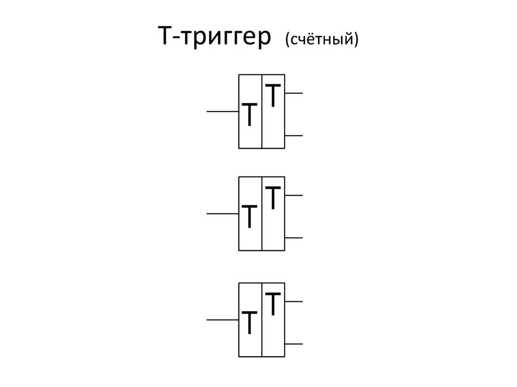 Т-триггер (счётный)
