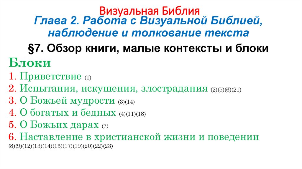 Визуальная Библия