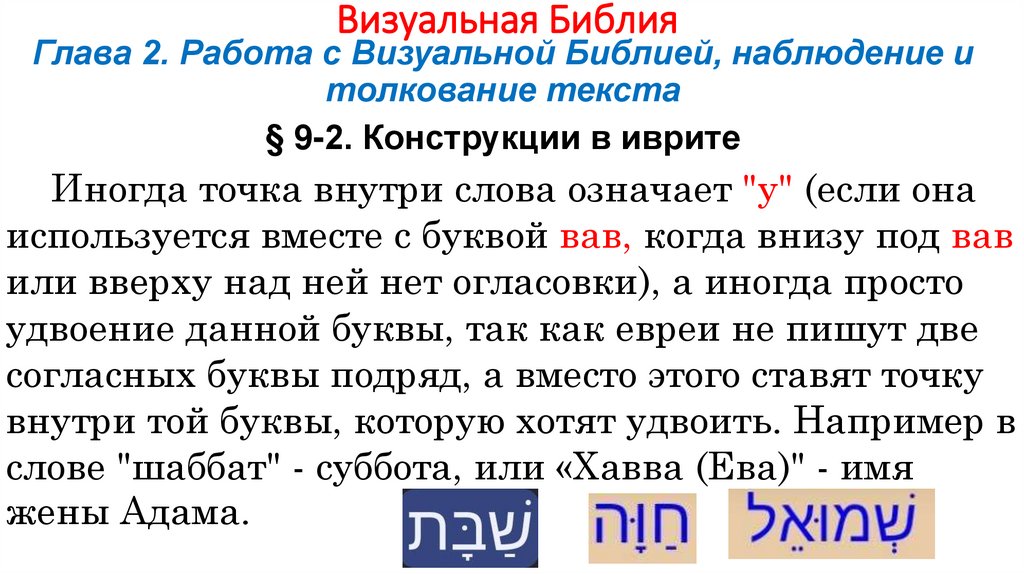 Визуальная Библия