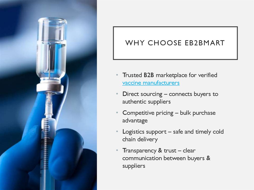 Why Choose EB2BMart