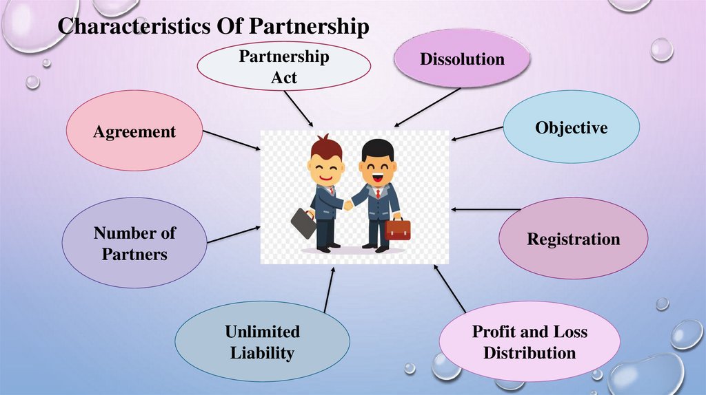 Characteristics Of Partnership