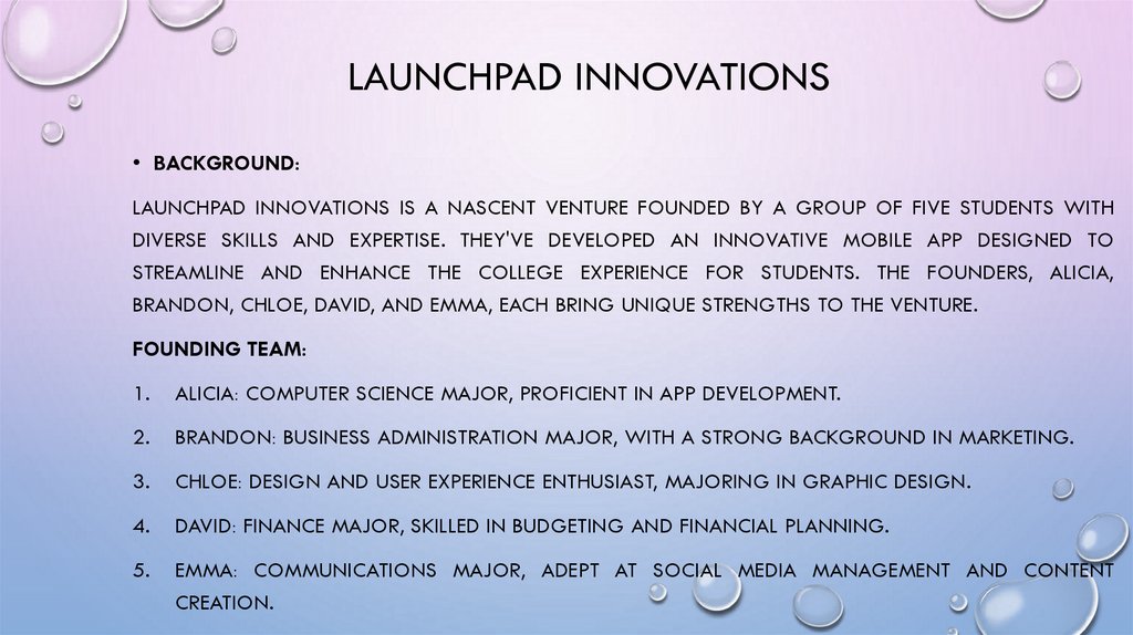 LaunchPad Innovations